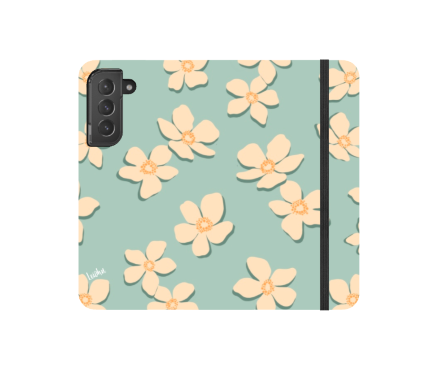 Retro Pua Kala - Wallet Case - Samsung - LEIOHU DESIGNS