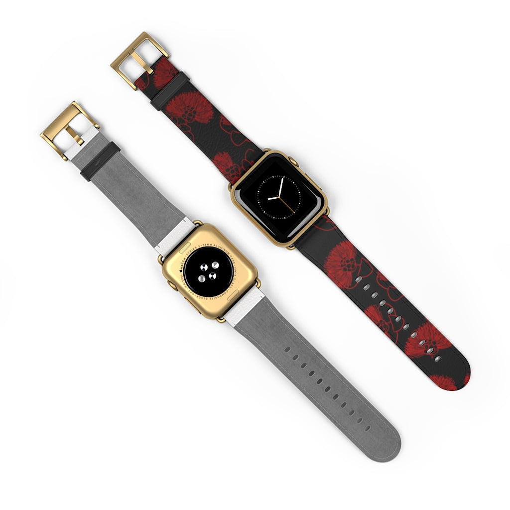 Ohia Lehua - Eleele - Apple Watch Band