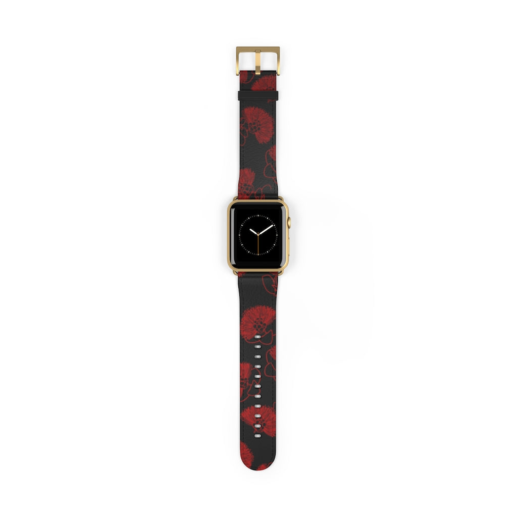 Ohia Lehua - Eleele - Apple Watch Band