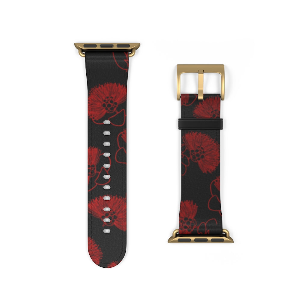 Ohia Lehua - Eleele - Apple Watch Band