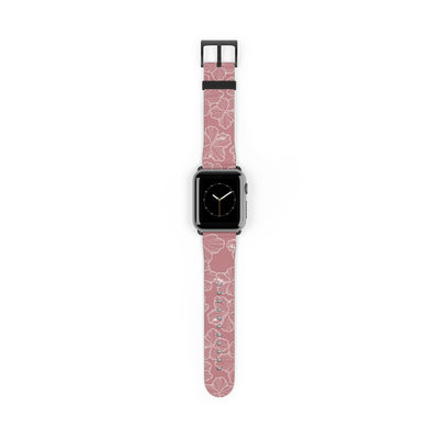 Hibiscus - Mauve - Apple Watch Band