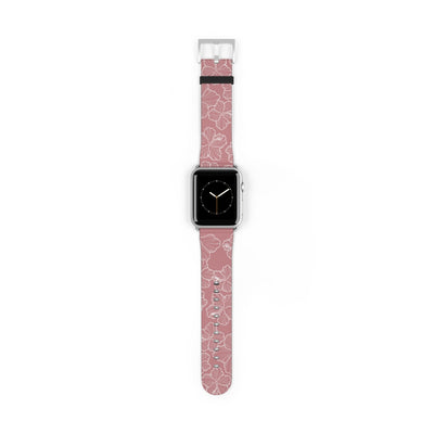 Hibiscus - Mauve - Apple Watch Band