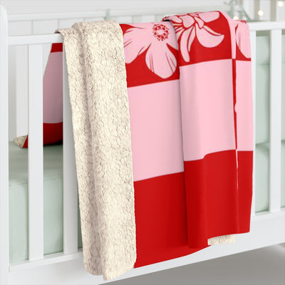 Groovy Summer - 'Ula'ula - Sherpa Fleece Blanket
