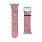 Hibiscus - Mauve - Apple Watch Band - LEIOHU DESIGNS