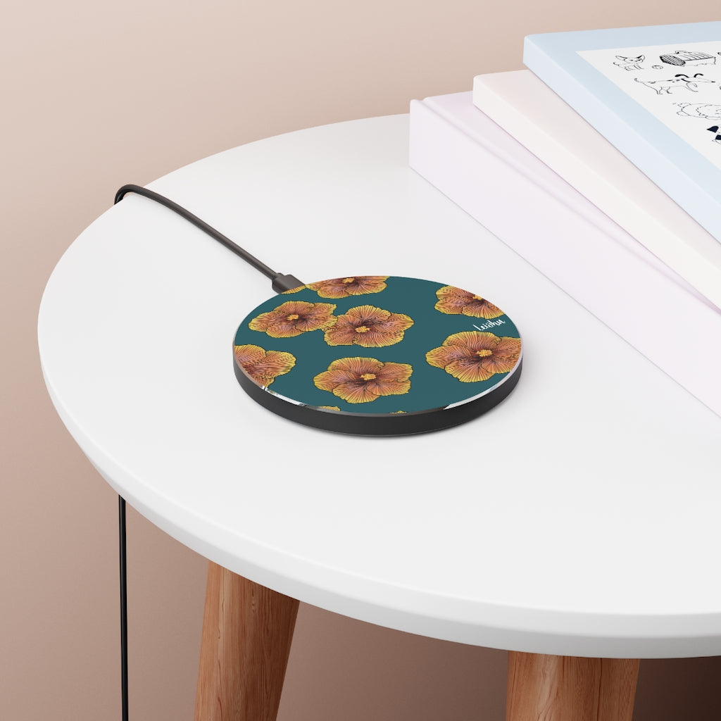 Sunrise Hibiscus - Wireless Charger
