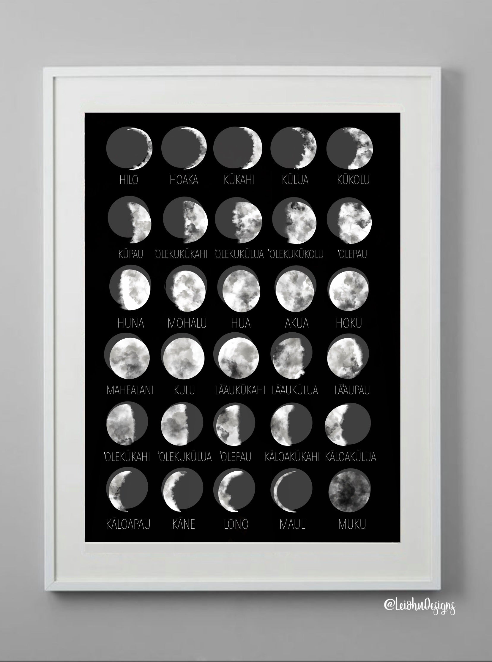 Kaulana Mahina - ‘Ele’ele - LEIOHU DESIGNS