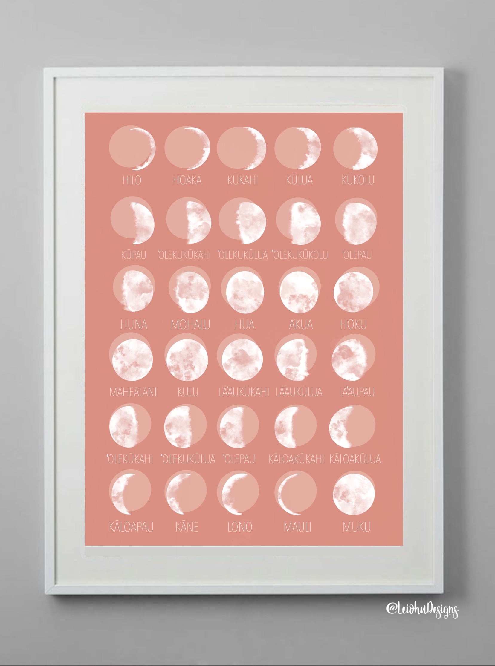 Kaulana Mahina - Mauve - LEIOHU DESIGNS