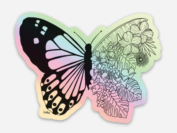 Pūlelehua holographic - pepili - LEIOHU DESIGNS