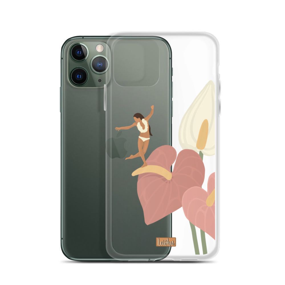 He'e Nalu - Anthurium - iPhone Case - LEIOHU DESIGNS