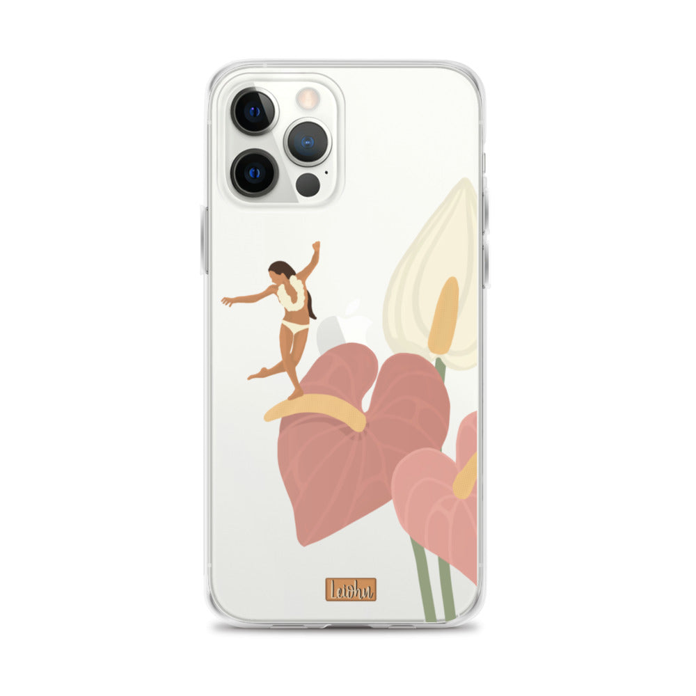 He'e Nalu - Anthurium - iPhone Case - LEIOHU DESIGNS