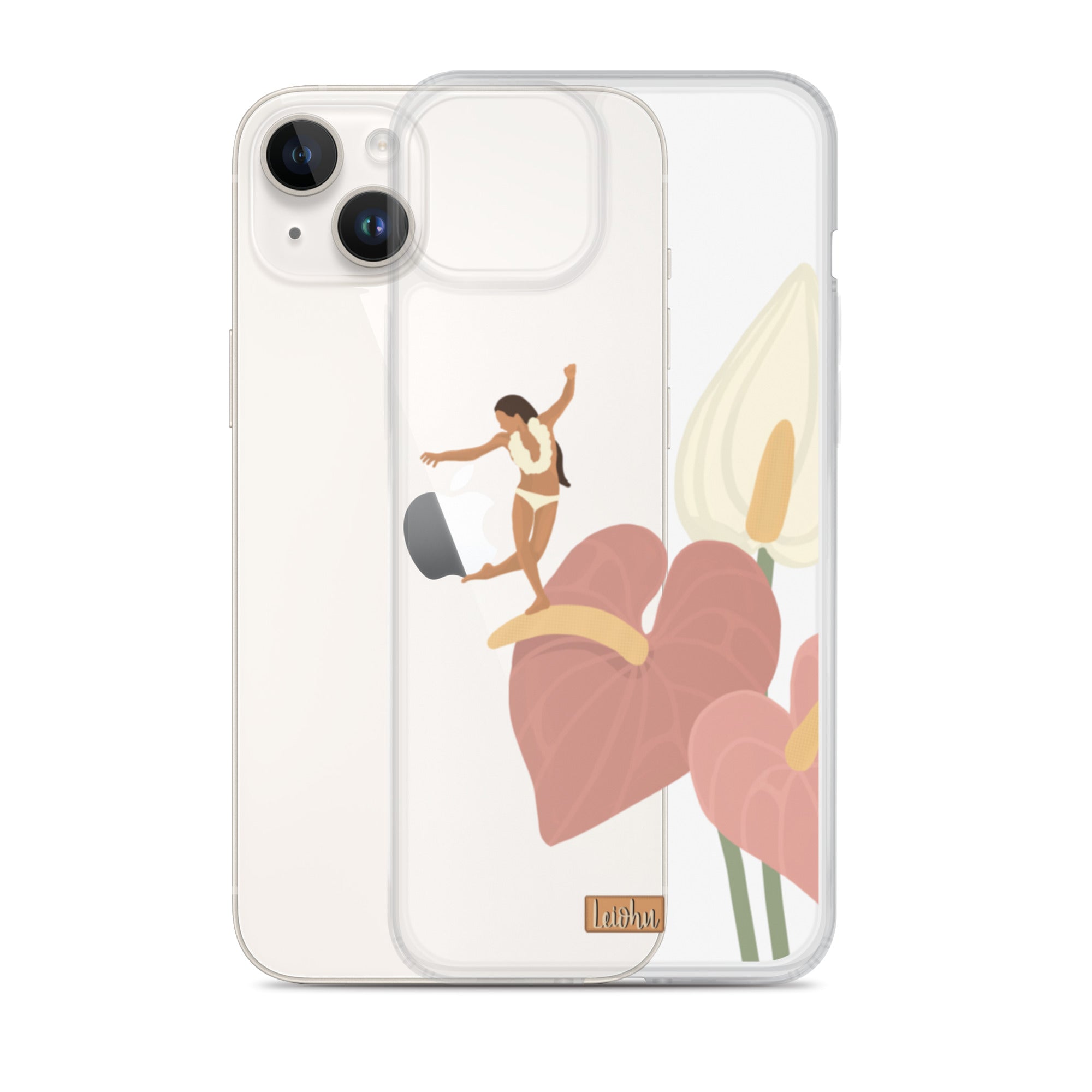 He'e Nalu - Anthurium - iPhone Case - LEIOHU DESIGNS