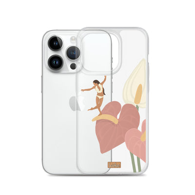 He'e Nalu - Anthurium - iPhone Case