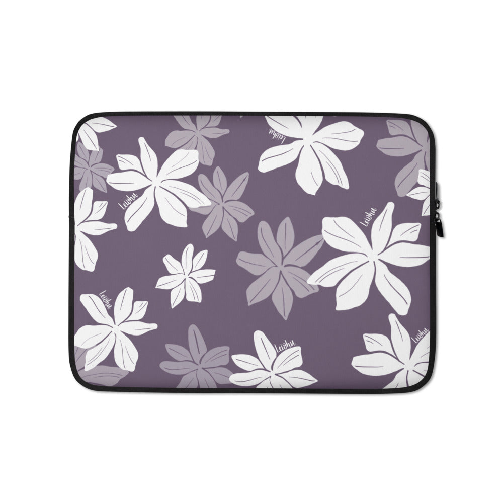 Pikake - Laptop Sleeve - LEIOHU DESIGNS