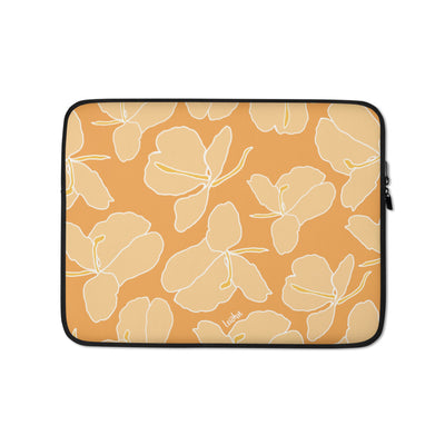 Hawaiian Laptop sleeve; awapuhi; ginger flower