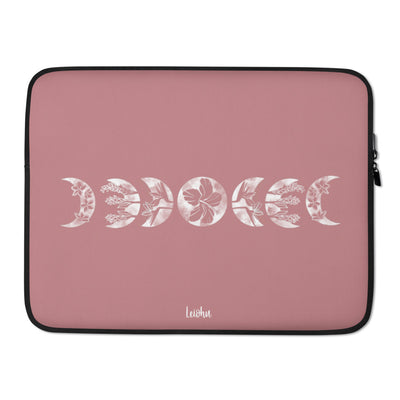 Pua Mahina - Mauve Laptop Sleeve