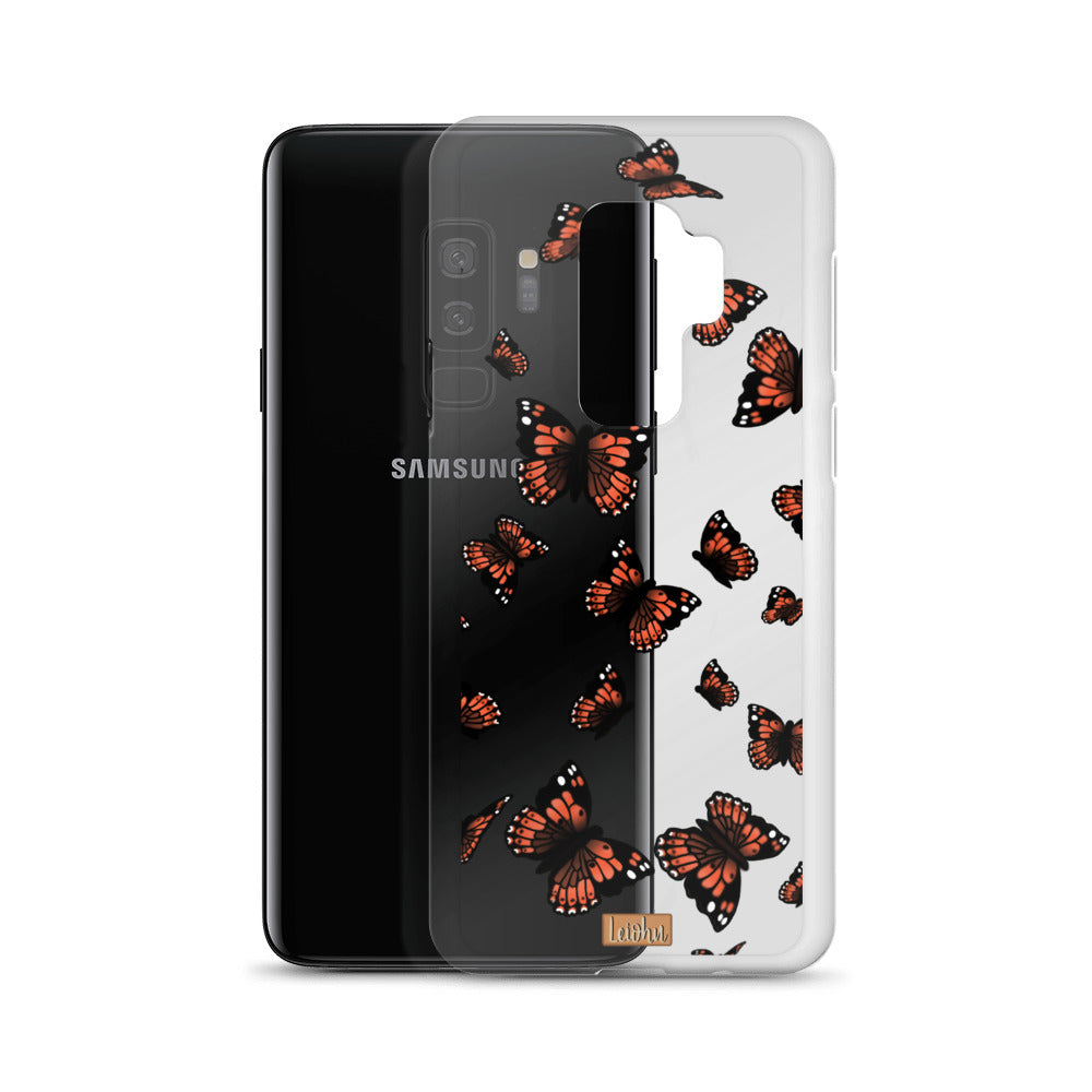 Pulelehua - Clear case - Samsung - LEIOHU DESIGNS