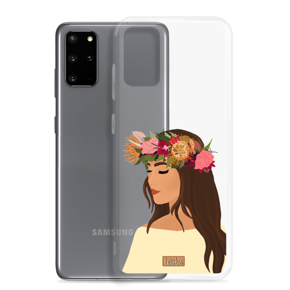 Lei Po'o - Clear case - Samsung - LEIOHU DESIGNS