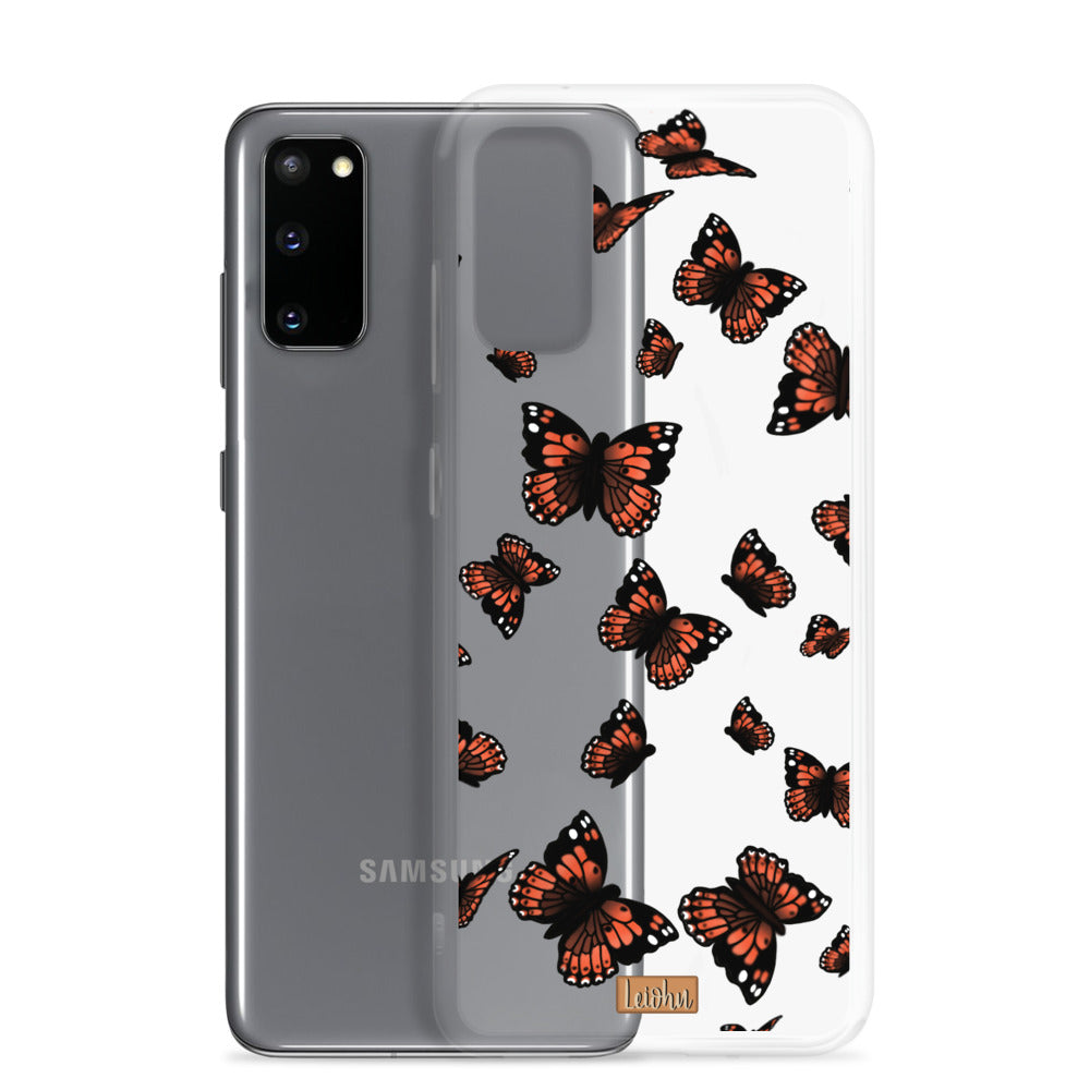 Pulelehua - Clear case - Samsung - LEIOHU DESIGNS