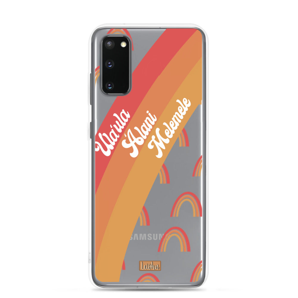 'Anuenue - Clear case - Samsung - LEIOHU DESIGNS