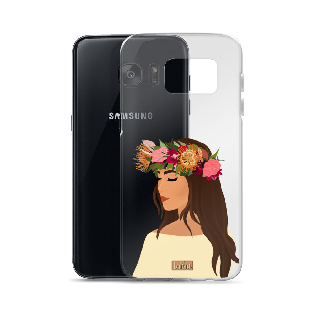 Lei Po'o - Clear case - Samsung - LEIOHU DESIGNS
