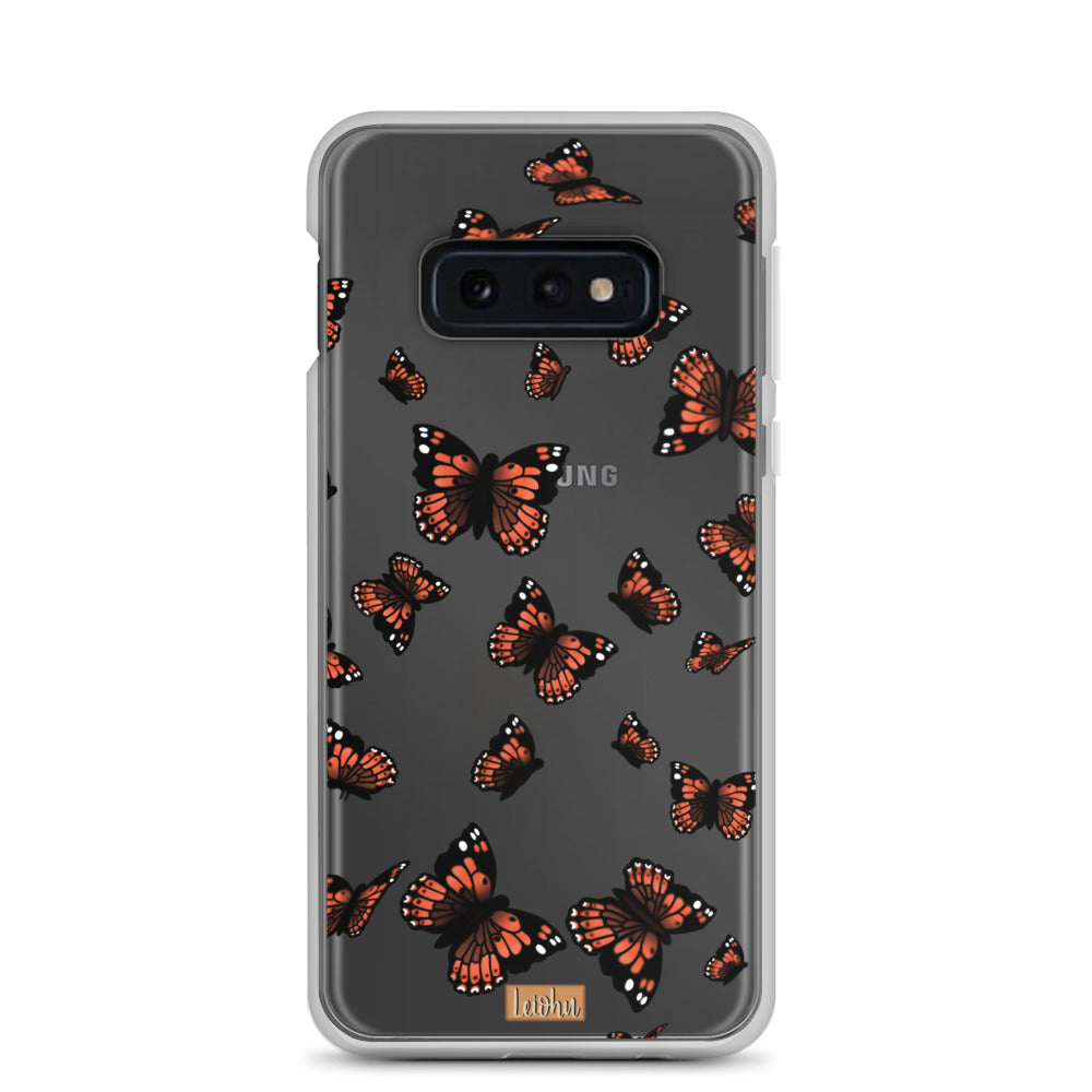 Pulelehua - Clear case - Samsung - LEIOHU DESIGNS