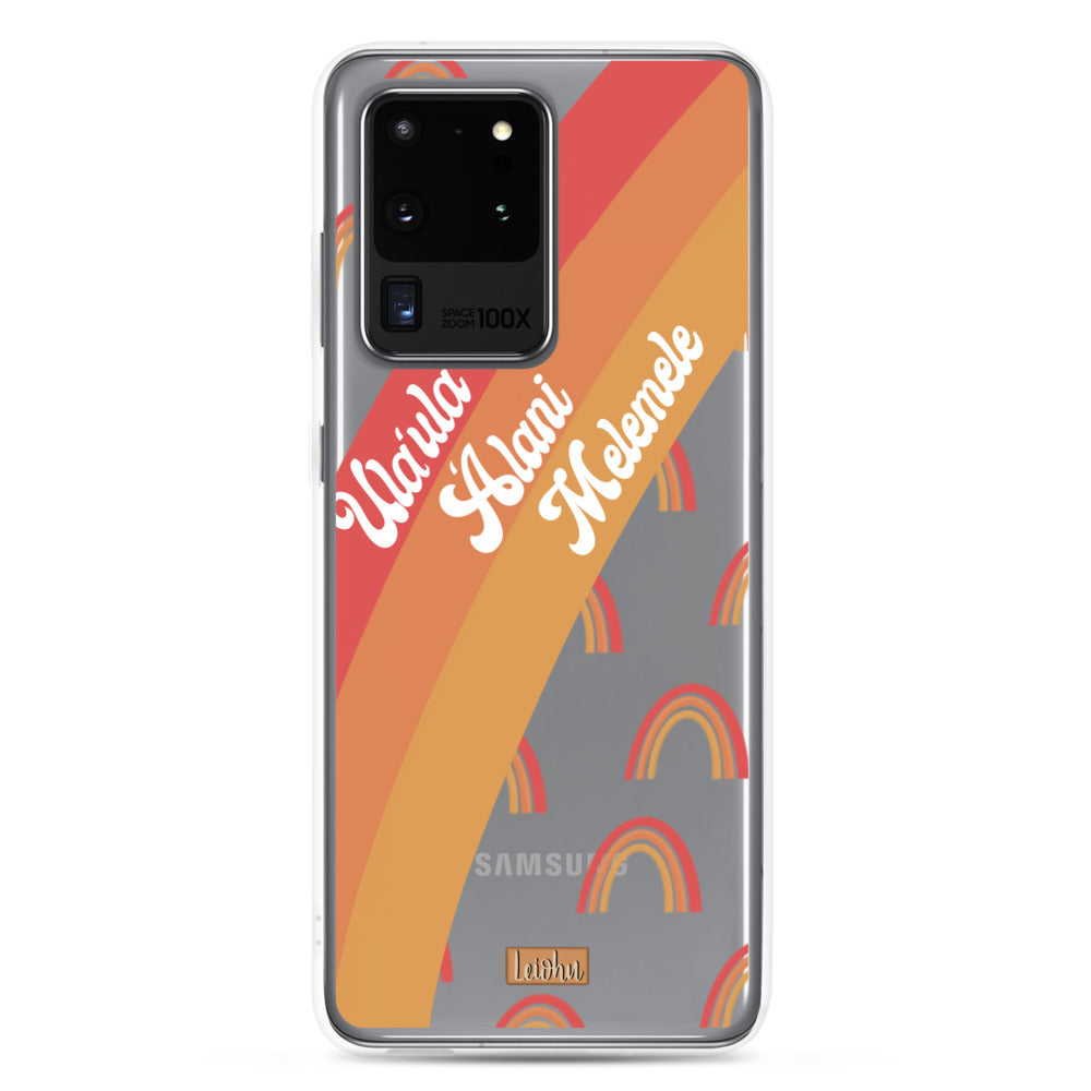'Anuenue - Clear case - Samsung - LEIOHU DESIGNS
