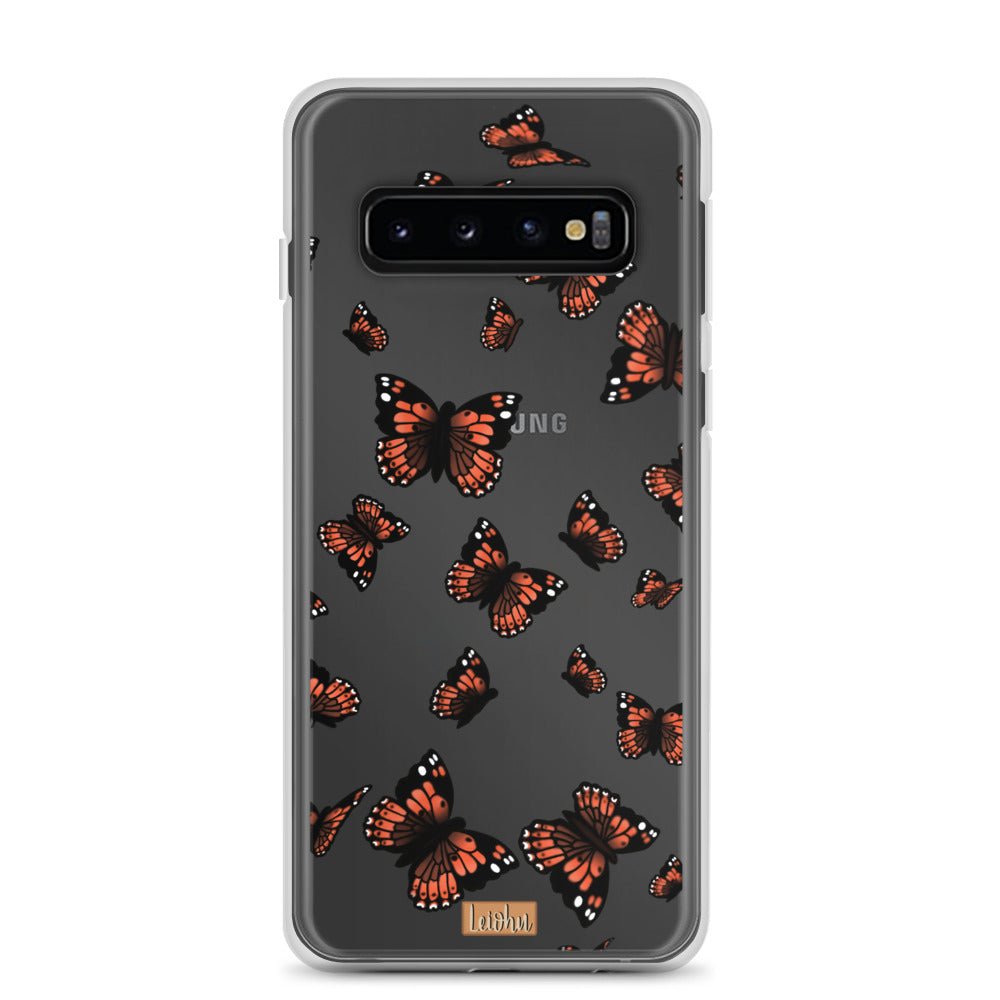 Pulelehua - Clear case - Samsung - LEIOHU DESIGNS