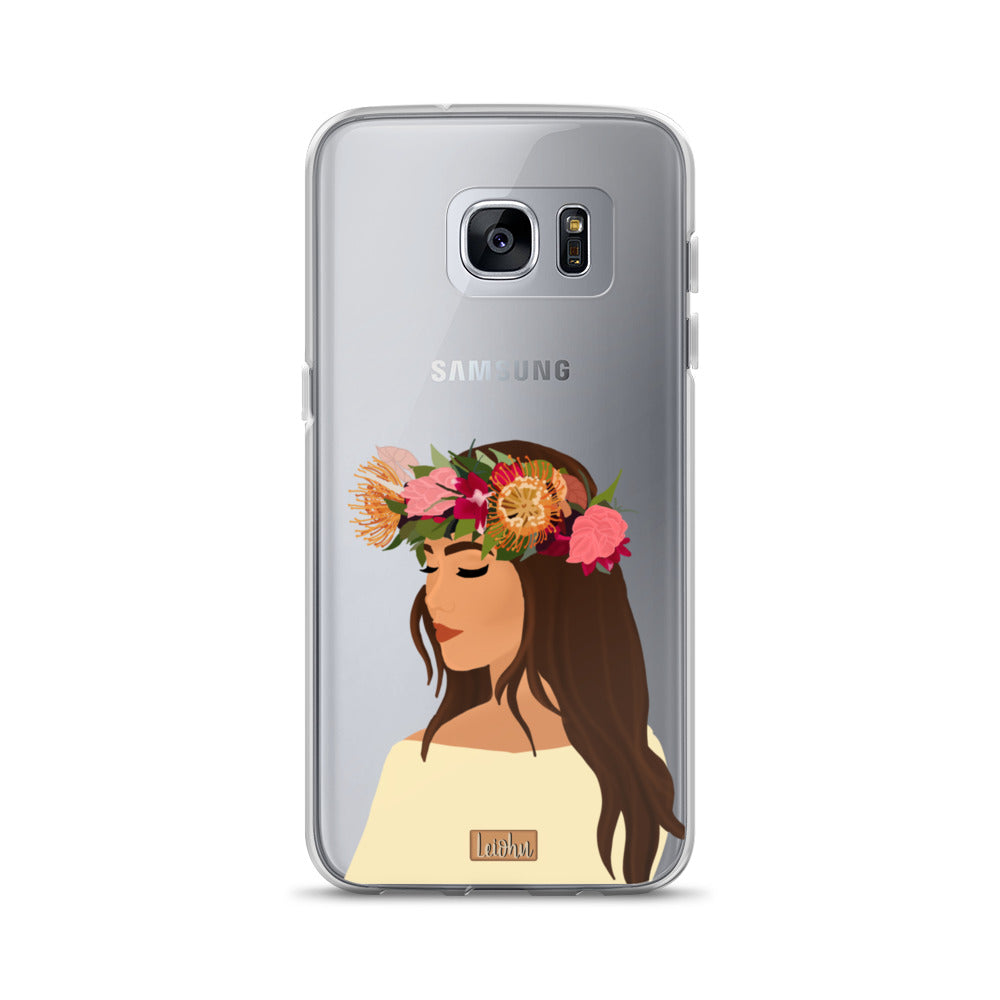 Lei Po'o - Clear case - Samsung - LEIOHU DESIGNS