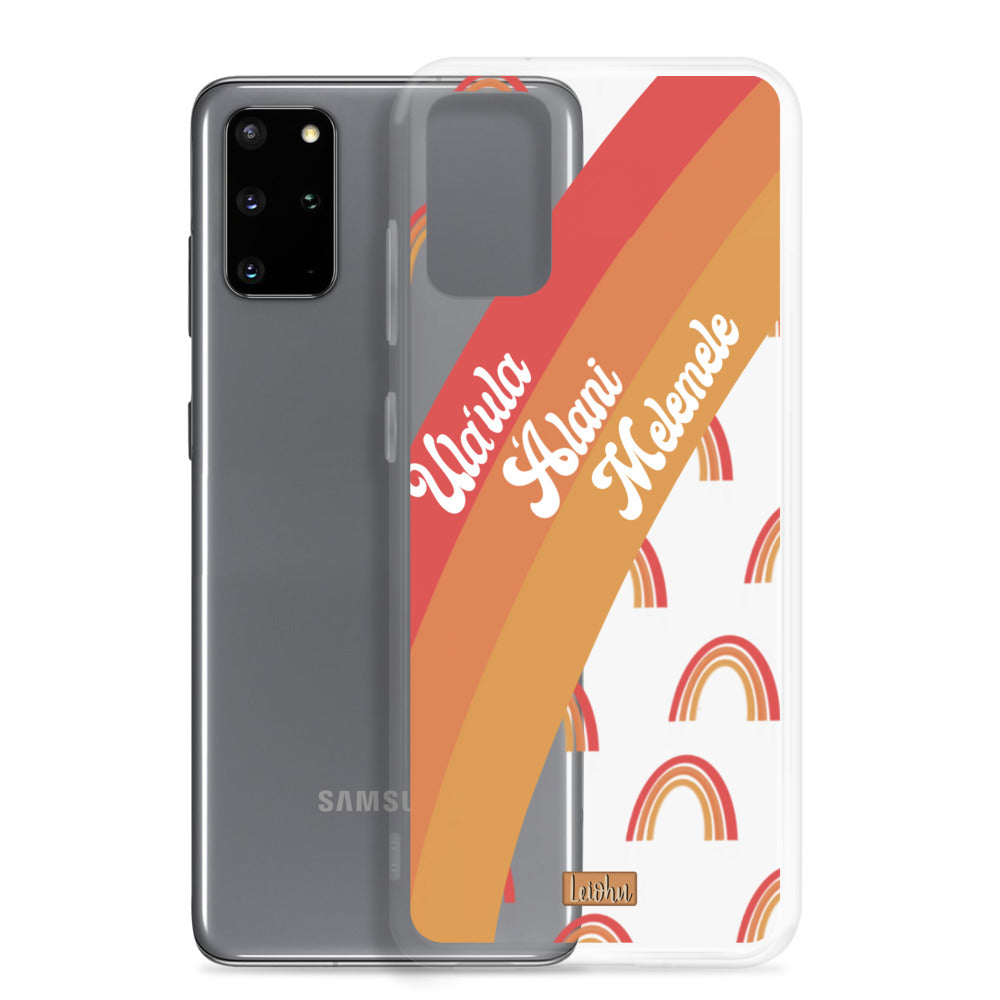 'Anuenue - Clear case - Samsung - LEIOHU DESIGNS