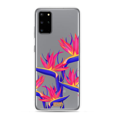 Pua Manu Neon - Clear Case - Samsung