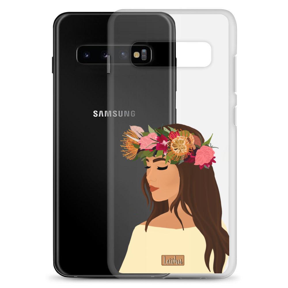 Lei Po'o - Clear case - Samsung - LEIOHU DESIGNS