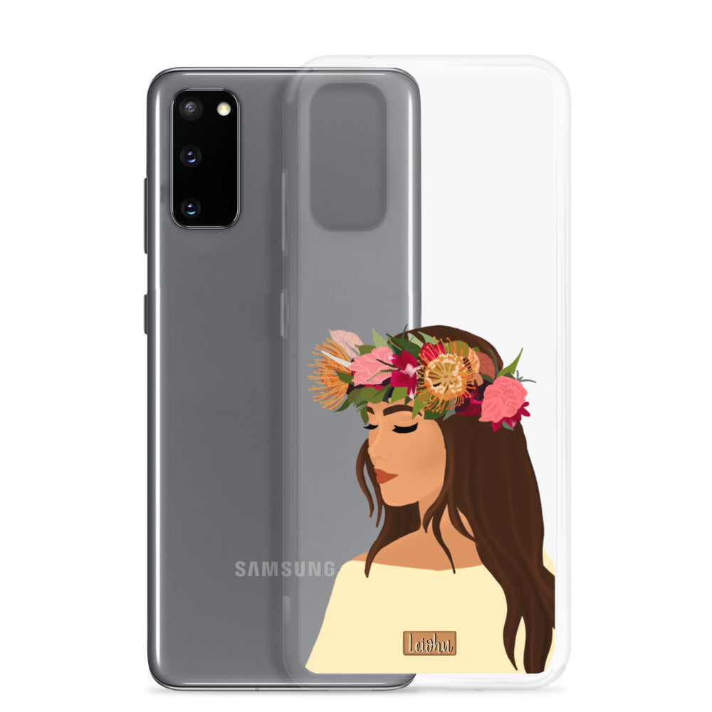 Lei Po'o - Clear case - Samsung - LEIOHU DESIGNS