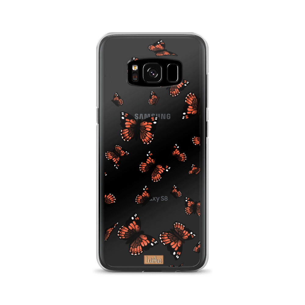 Pulelehua - Clear case - Samsung - LEIOHU DESIGNS
