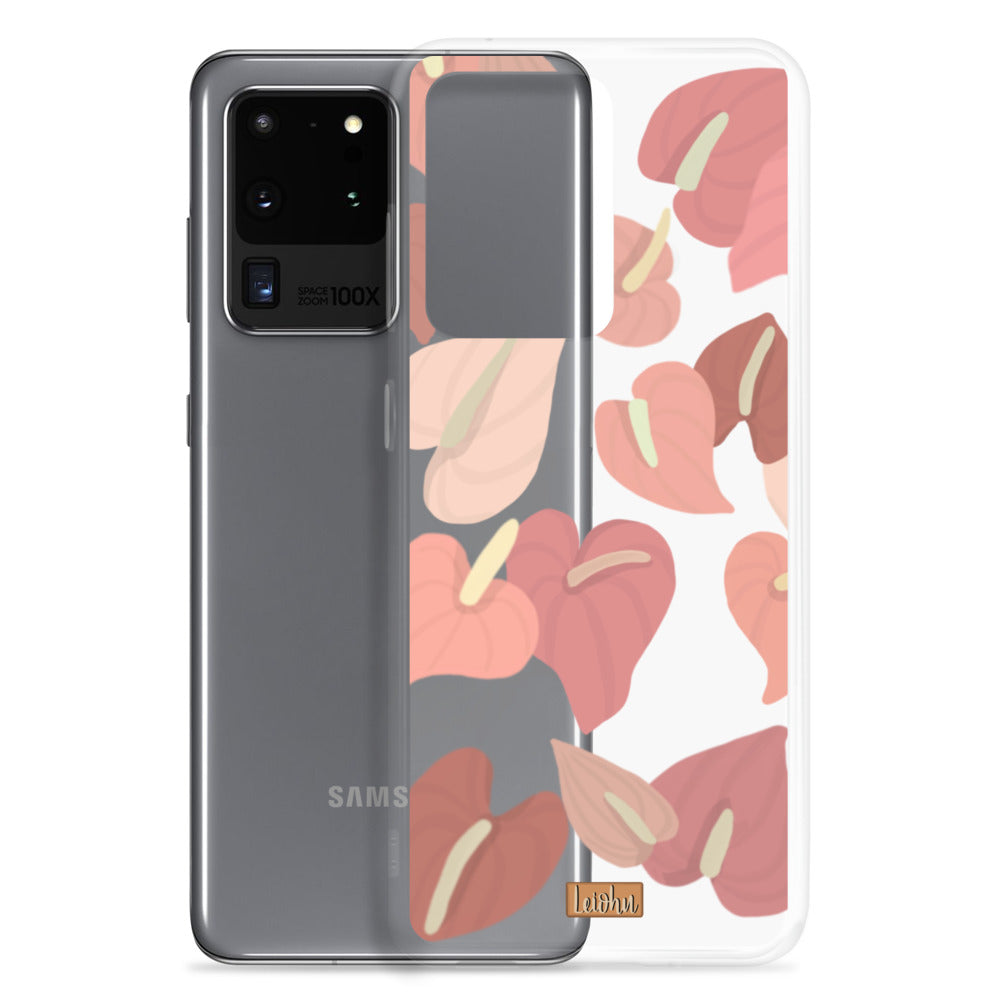 Anthurium - Clear case - Samsung