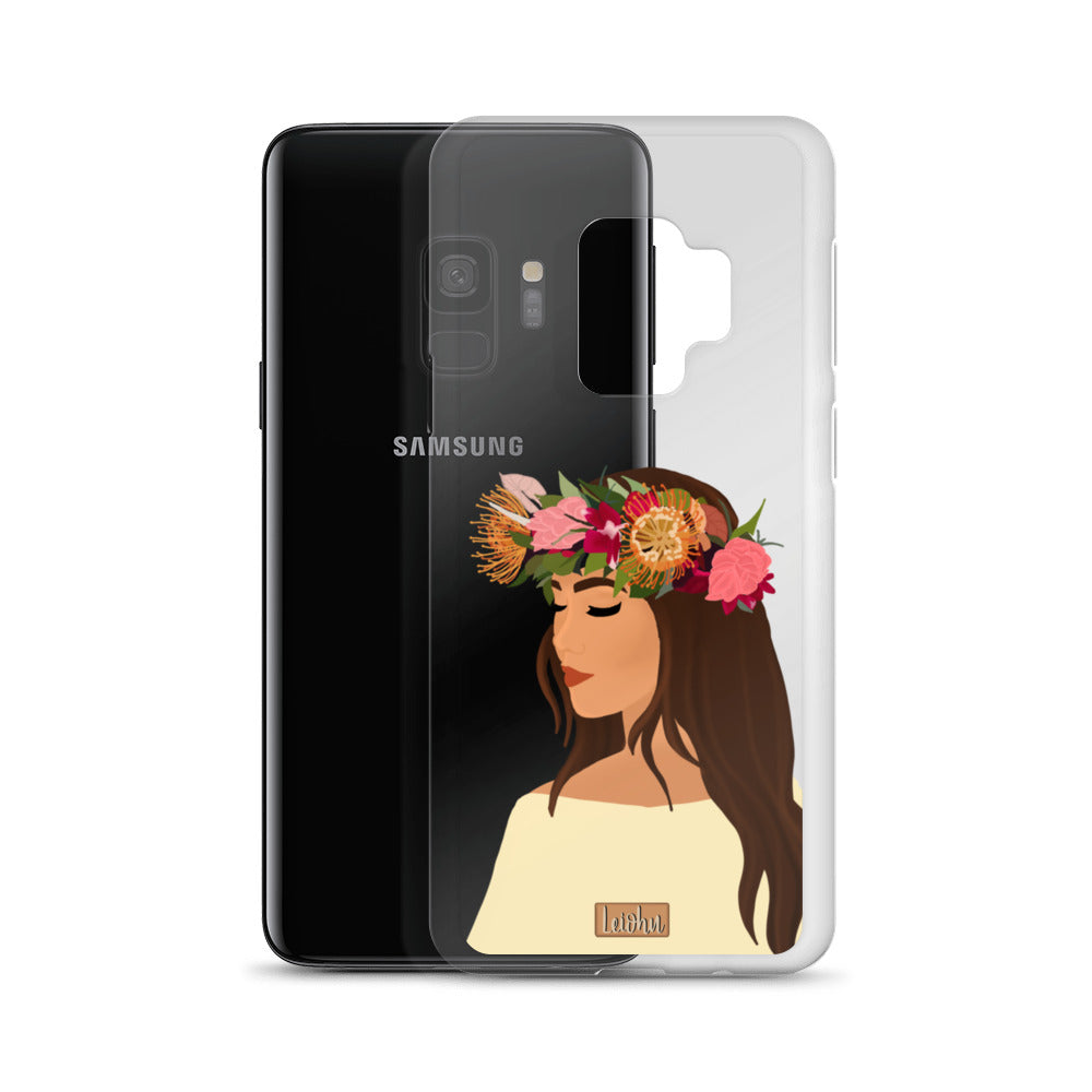 Lei Po'o - Clear case - Samsung - LEIOHU DESIGNS