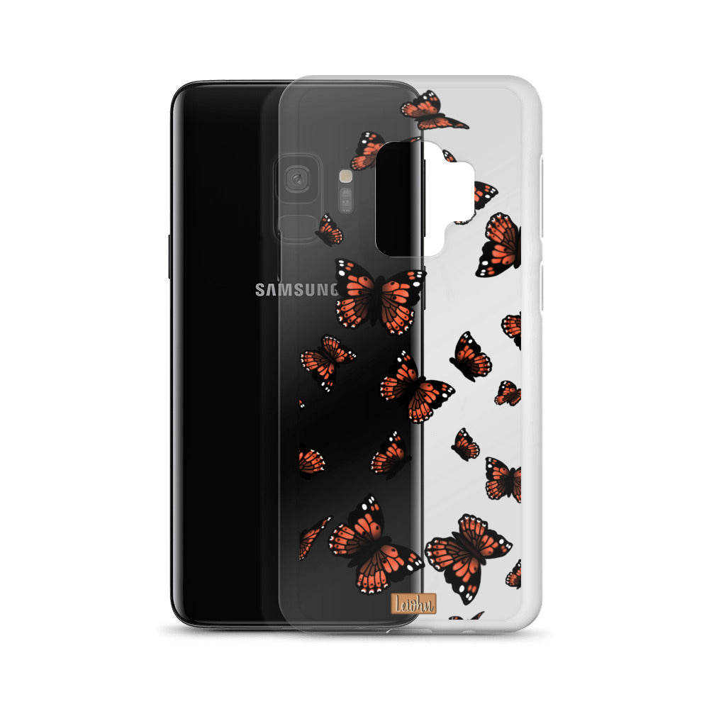 Pulelehua - Clear case - Samsung - LEIOHU DESIGNS