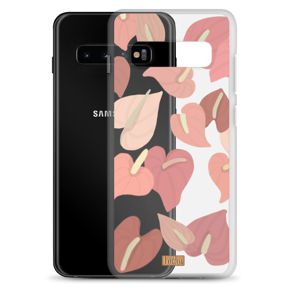 Anthurium - Clear case - Samsung