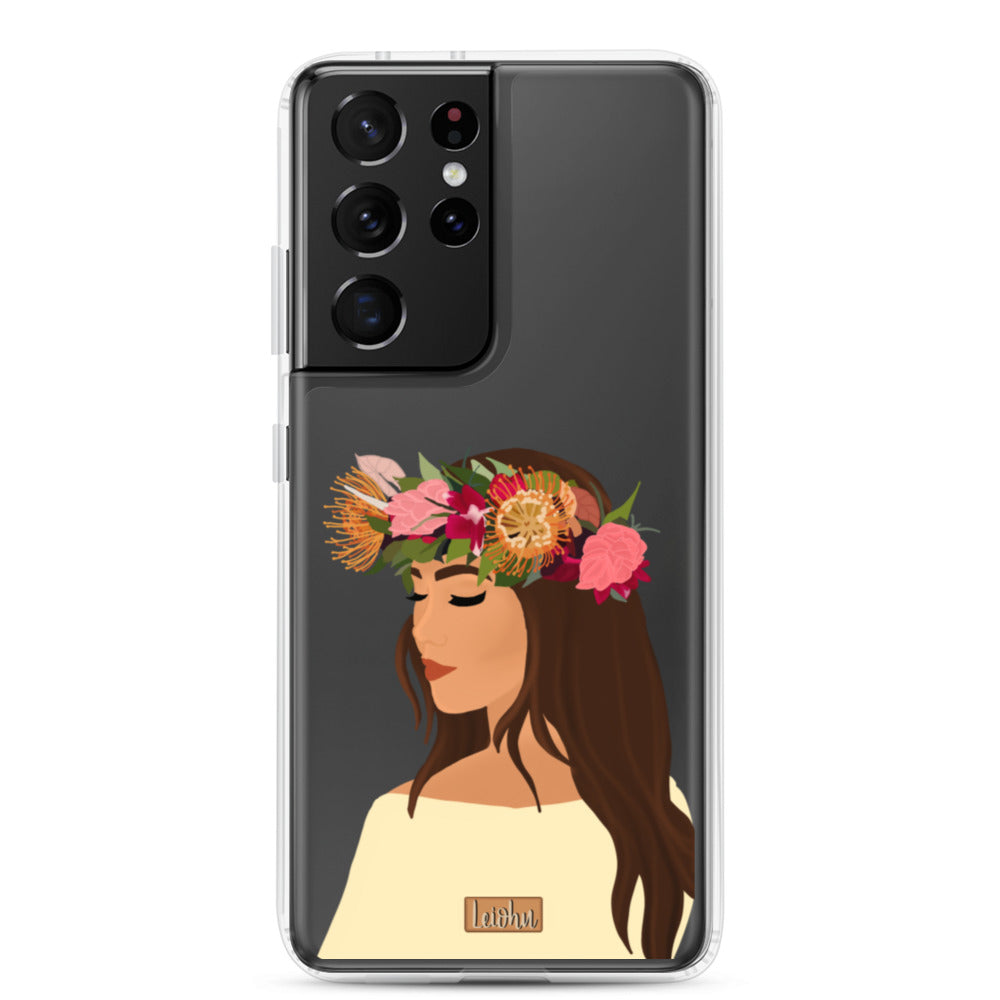 Lei Po'o - Clear case - Samsung - LEIOHU DESIGNS